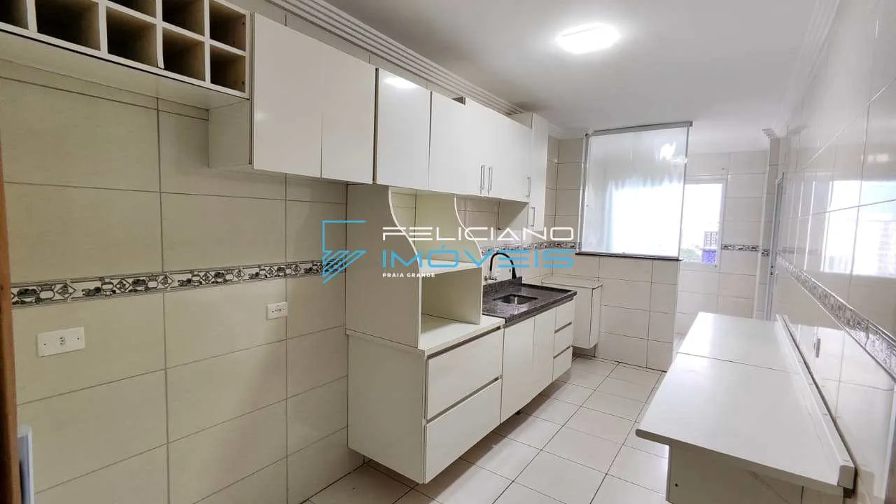 Imagem Apartamento com 3 quartos, Aviação, Praia Grande - R$ 850 mil, Cod: 7110