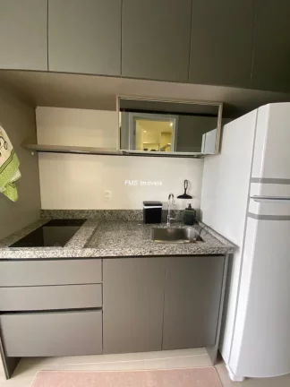 Imagem Apartamento à venda ou locação em Pinheiros, São Paulo-SP: 1 quarto, 1 sala, 1 banheiro, 25m²