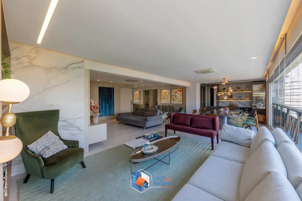 Imagem Apartamento para venda em Brooklin com 3 quartos, sendo 3 suítes, 213m²