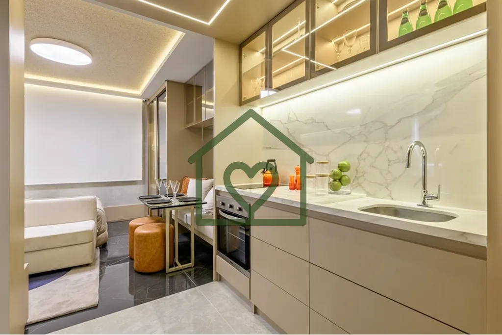 Imagem Procura um apartamento prático, compacto e perto de tudo? Este studio é a escolha ideal para você...
