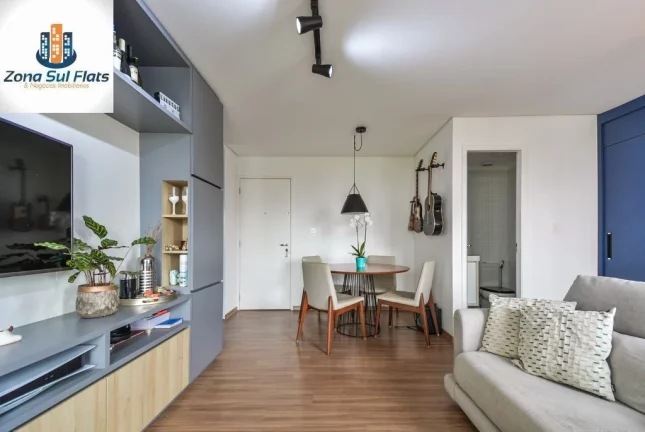Imagem Apartamento à Venda No Brooklin Com 1 Suíte, Varanda e 1 Vaga