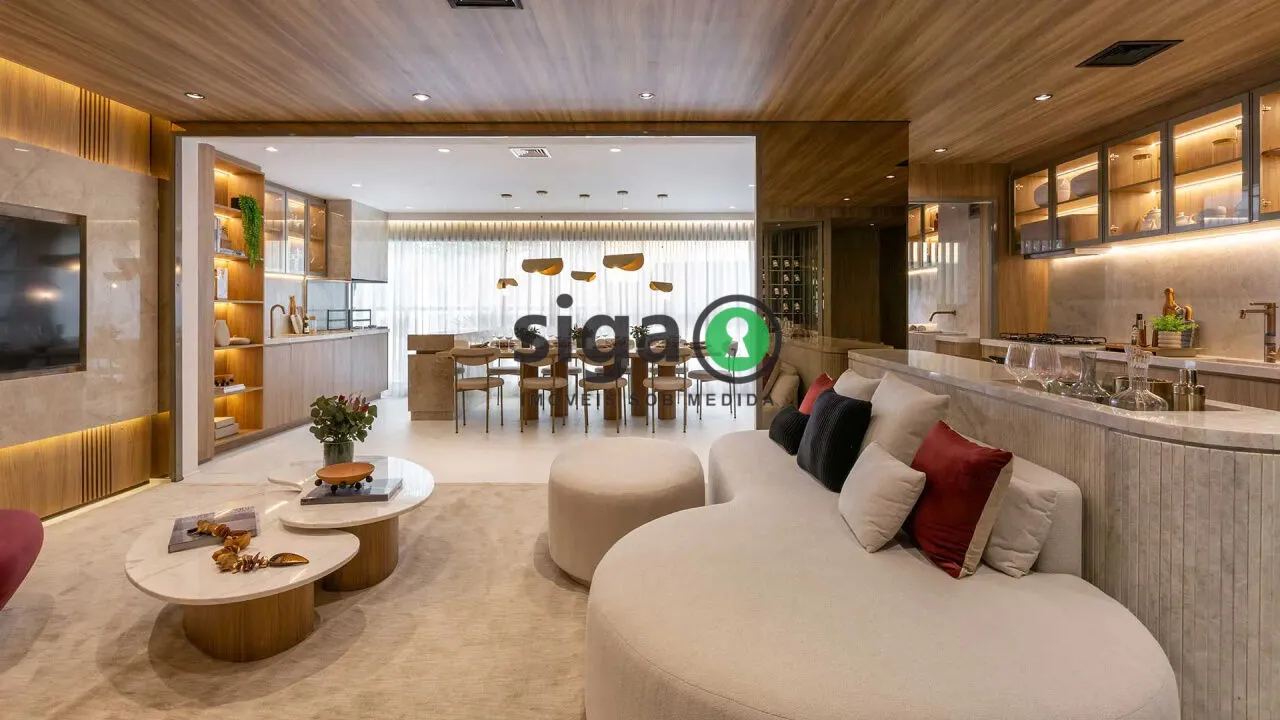 Imagem Apartamento à venda no Brooklin ? 138m², 3 quartos, 2 vagas , Quadra de Tênis!