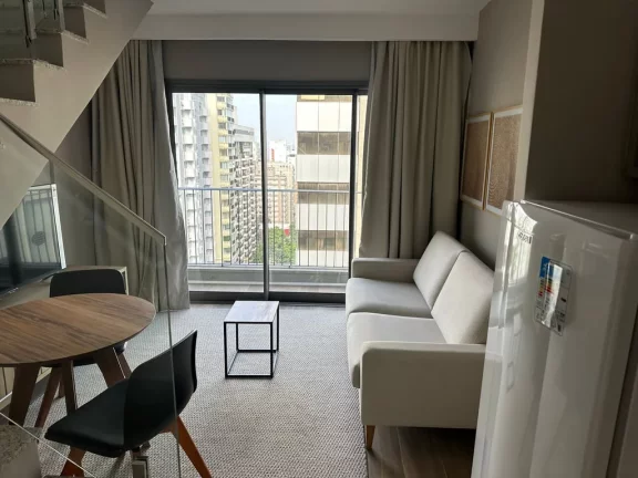 Imagem Studio à venda em São Paulo, Cerqueira César, com 1 quarto, 31,31m2