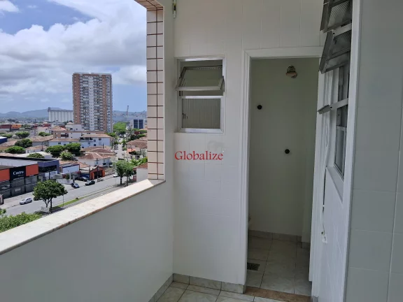Imagem Belíssimo apartamento bem amplo em Santos no Boqueirão, com 2 dormitórios, uma suíte e vista livre à venda por R$ 620.000,00