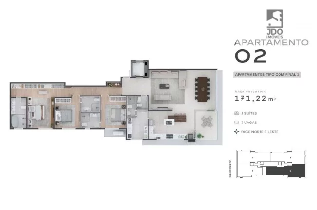 Imagem Apartamento a Venda no bairro Seminário - Curitiba, PR