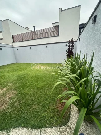 Imagem Casa à venda no condomínio Terras da Estância, em Paulínia, com projeto contemporâneo e ambient...