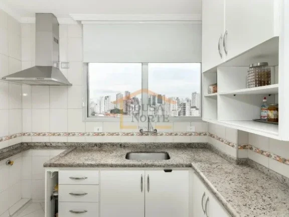 Imagem Apartamento com 158m², possui 3 dormitórios, sendo 1 suíte, 3 banheiros, sala ampla para dois amb...