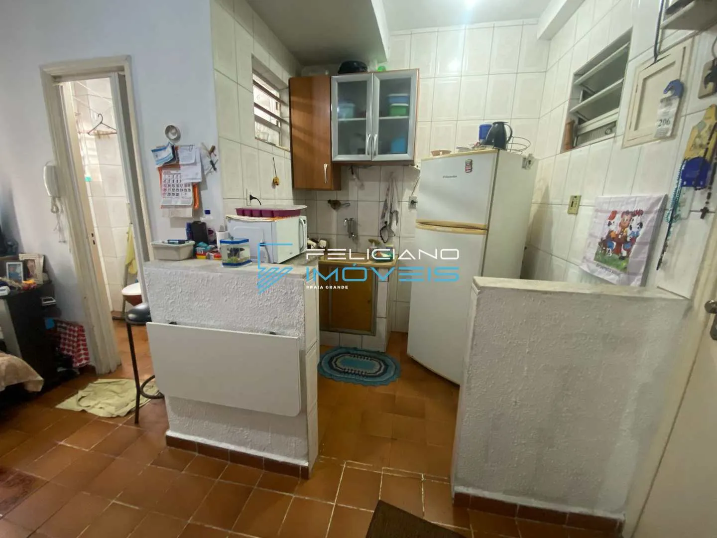 Imagem Kitnet com 1 quarto, Guilhermina, Praia Grande - R$ 180 mil, Cod: 5660