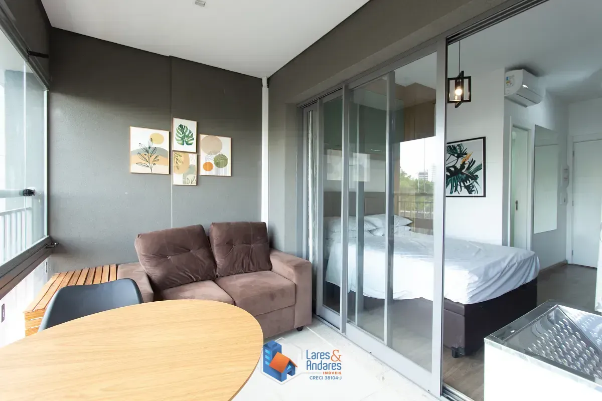 Imagem Studio para venda em Indianópolis com 1 quarto, 27m²