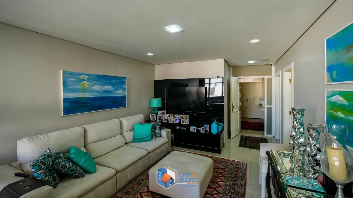Imagem Apartamento para venda em Santa Cecília com 3 quartos, sendo 2 suítes, 190m²