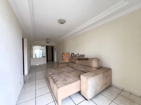 Imagem Apartamento com 2 dormitórios à venda, 100 m² por R$ 550.000 - Vila Guilhermina - Praia Grande/SP