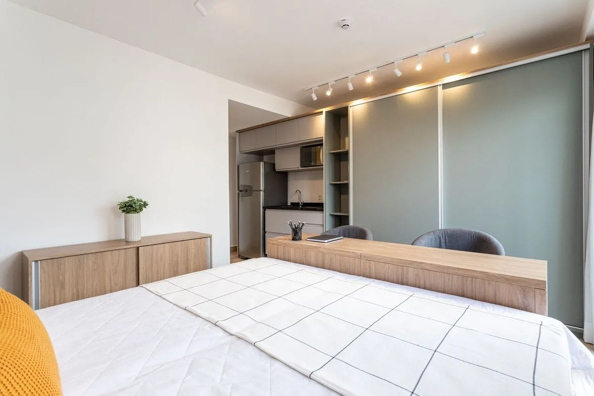Imagem Apartamento com 1 Quarto para alugar, 26m² - Perdizes