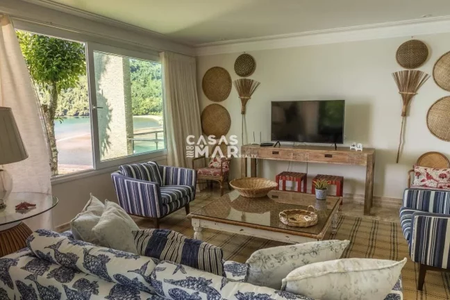 Imagem Casa de luxo à beira-mar em Angra dos Reis-RJ: 16 quartos, 16 suítes, 16 banheiros, 6 vagas de garagem, 200.000m² de área!