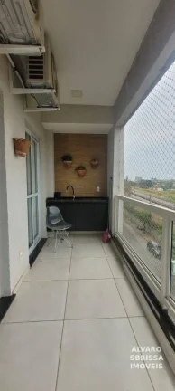 Imagem Apartamento com 2 dormitórios 1 suíte repleto de armários planejados nos dormitórios e cozinha ar cond 65 m2 Condomínio Plaza Itu à venda