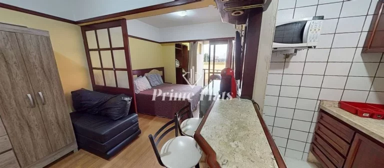 Imagem Flat disponível para locação no Champs Elysees, com 25m², 1 dormitório e 1 vaga