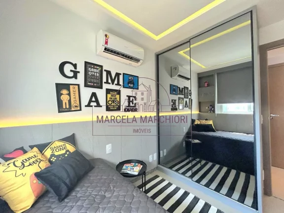 Imagem Ap 2 quartos, suíte, montado e decorado, lazer completo, 1 vaga