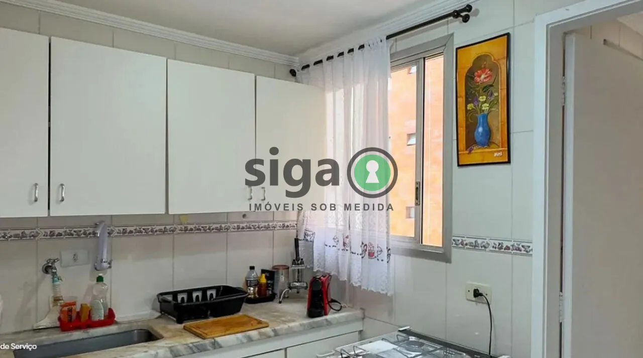 Imagem Apartamento Mobiliado com 2 Quartos no Brooklin Próximo ao Metrô.