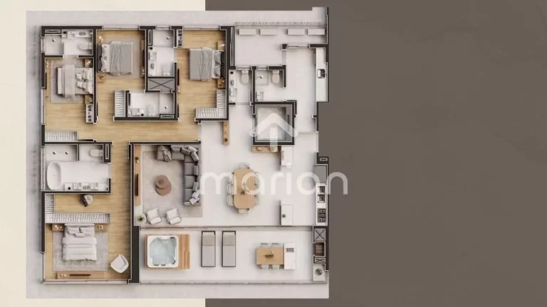 Imagem Apartamento com 4 quartos, Centro - Balneário Piçarras