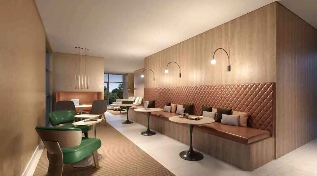 Imagem Os apartamentos são amplos e bem distribuídos, com plantas de 81m², sendo 2 suítes e 1 vaga para...
