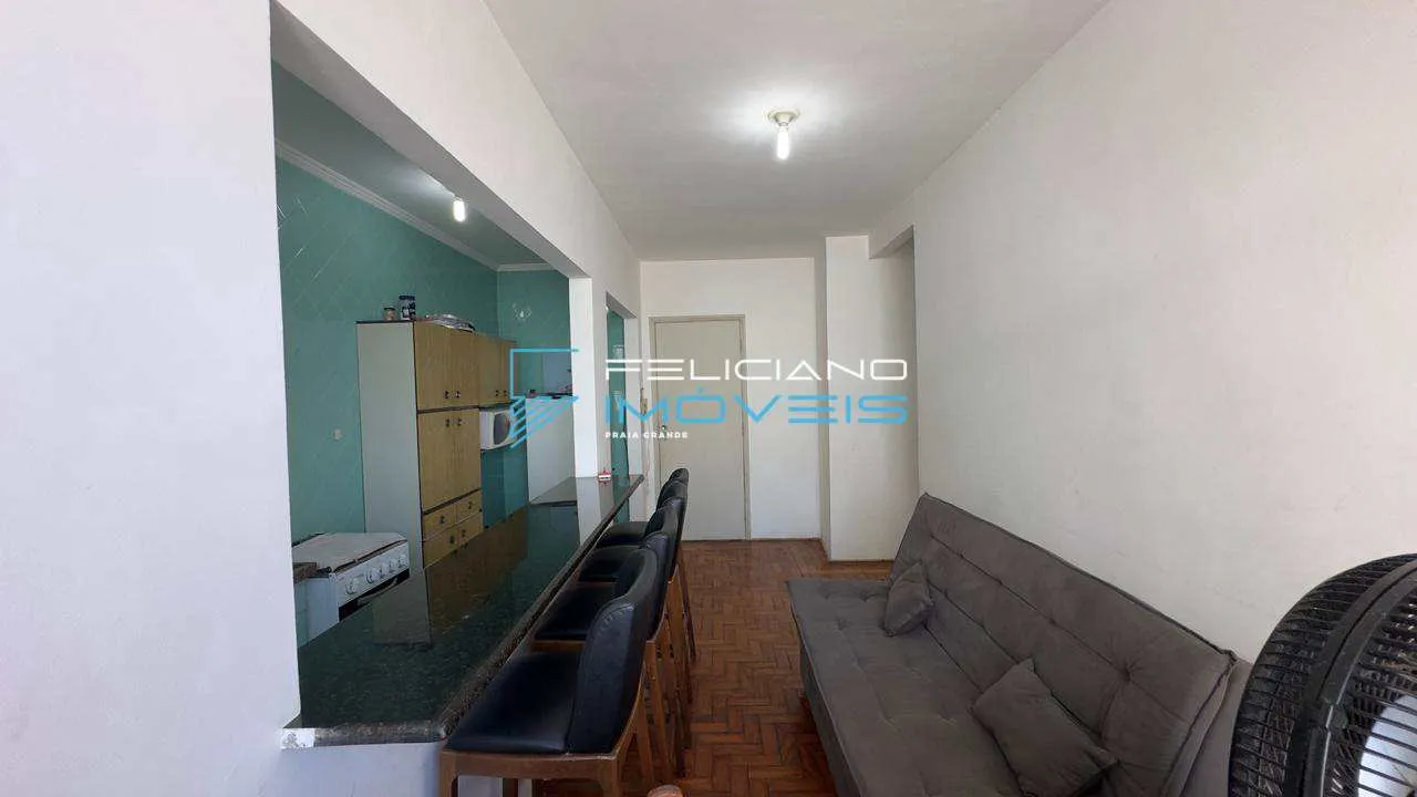 Imagem Apartamento com 1 quarto, Guilhermina, Praia Grande - R$ 300 mil, Cod: 6985