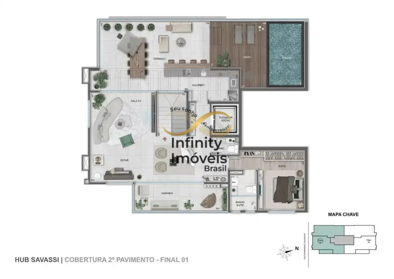 Imagem HUB SAVASSI - Apartamento à venda no bairro Savassi - Belo Horizonte/MG