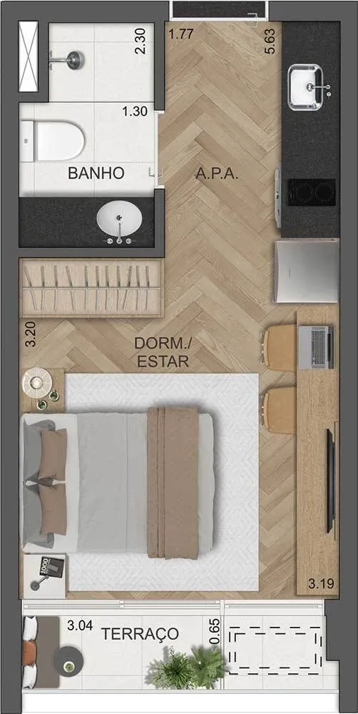 Imagem O residencial que alinha todas as suas vontades. Próximo da estação Oscar Freire e Av. Rebouças....