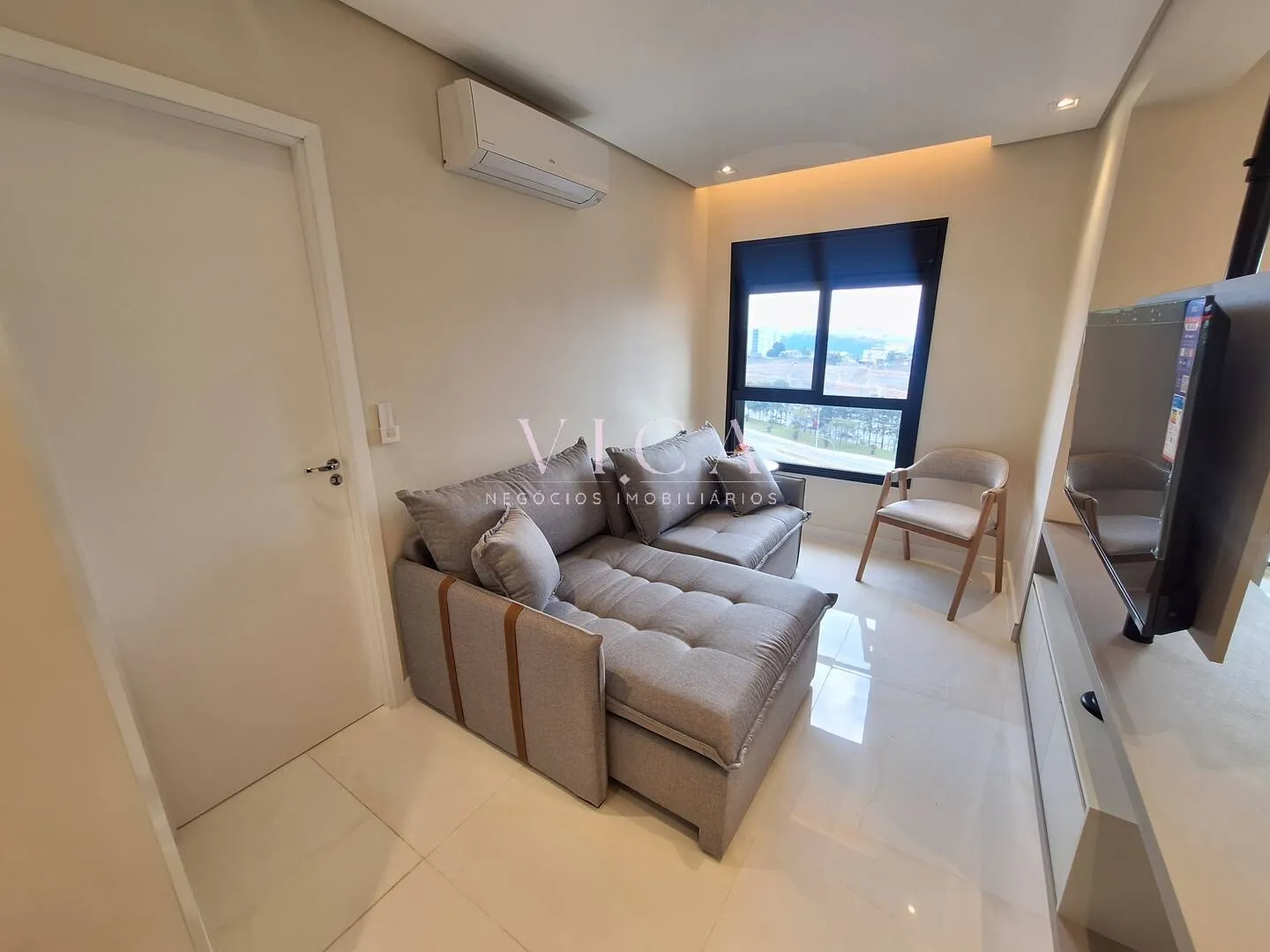 Imagem Apartamento mobiliado com 86m² -2 suítes - aluguel por R$ 6.000 -Barueri/SP