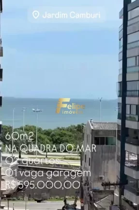 Imagem ACONCHEGANTE APARTAMENTO DE 02 QUARTOS COM VISTA MAR, EM JARDIM CAMBURI, VITÓRIA/ES!