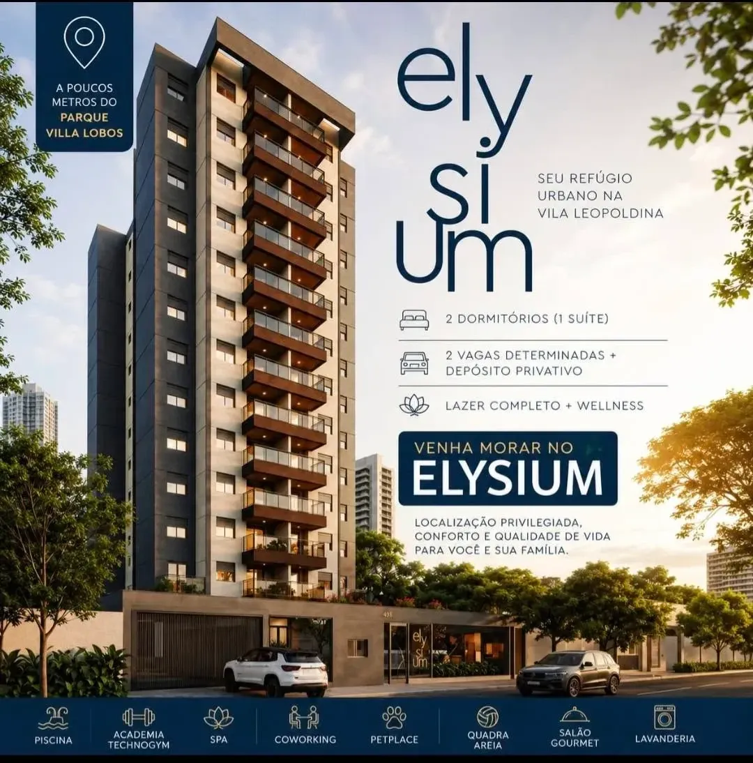 Imagem Apartamento com 2 Quartos à Venda, 59 m² em Vila Leopoldina - São Paulo