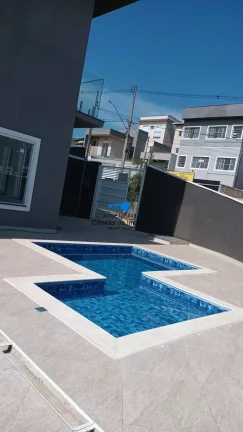 Imagem Sobrado 3 Dormitórios 1 Suíte , Piscina , Churrasqueira 12 vagas de carro