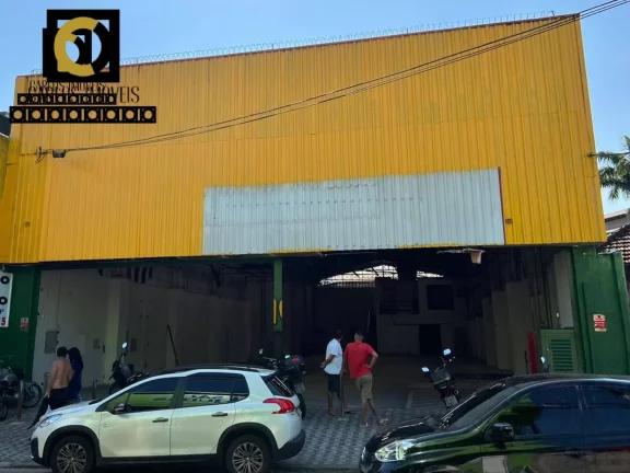 Imagem Imóvel para locação Galpão 800 M2 Centro São Vicente Vão livre Pé direto 10 metros 05 salas 0...
