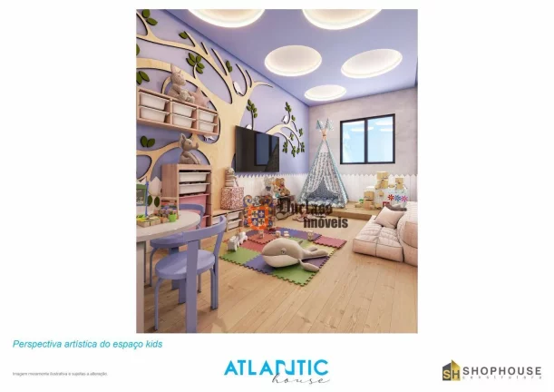 Imagem Apartamento com 1 dormitório à venda, 39,06 m² a partir de R$ 274.000 - Maracanã - Praia Grande/SP