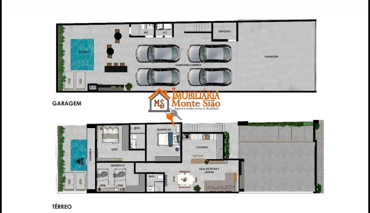 Imagem Sobrado com 3 dormitórios à venda, 180 m² por R$ 1.300.000,00 - Bonsucesso - Guarulhos/SP