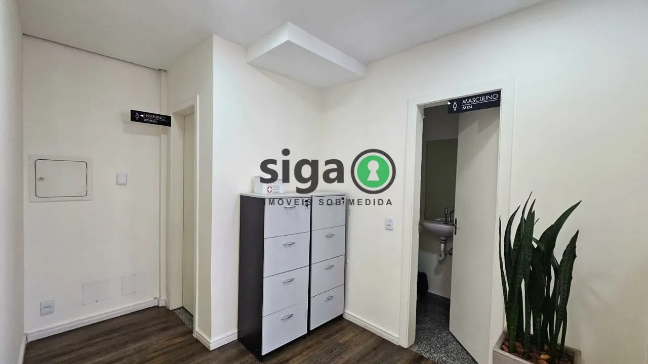 Imagem Conjunto Comercial Mobiliado de 150m² com 4 Vagas na Vila Olímpia.