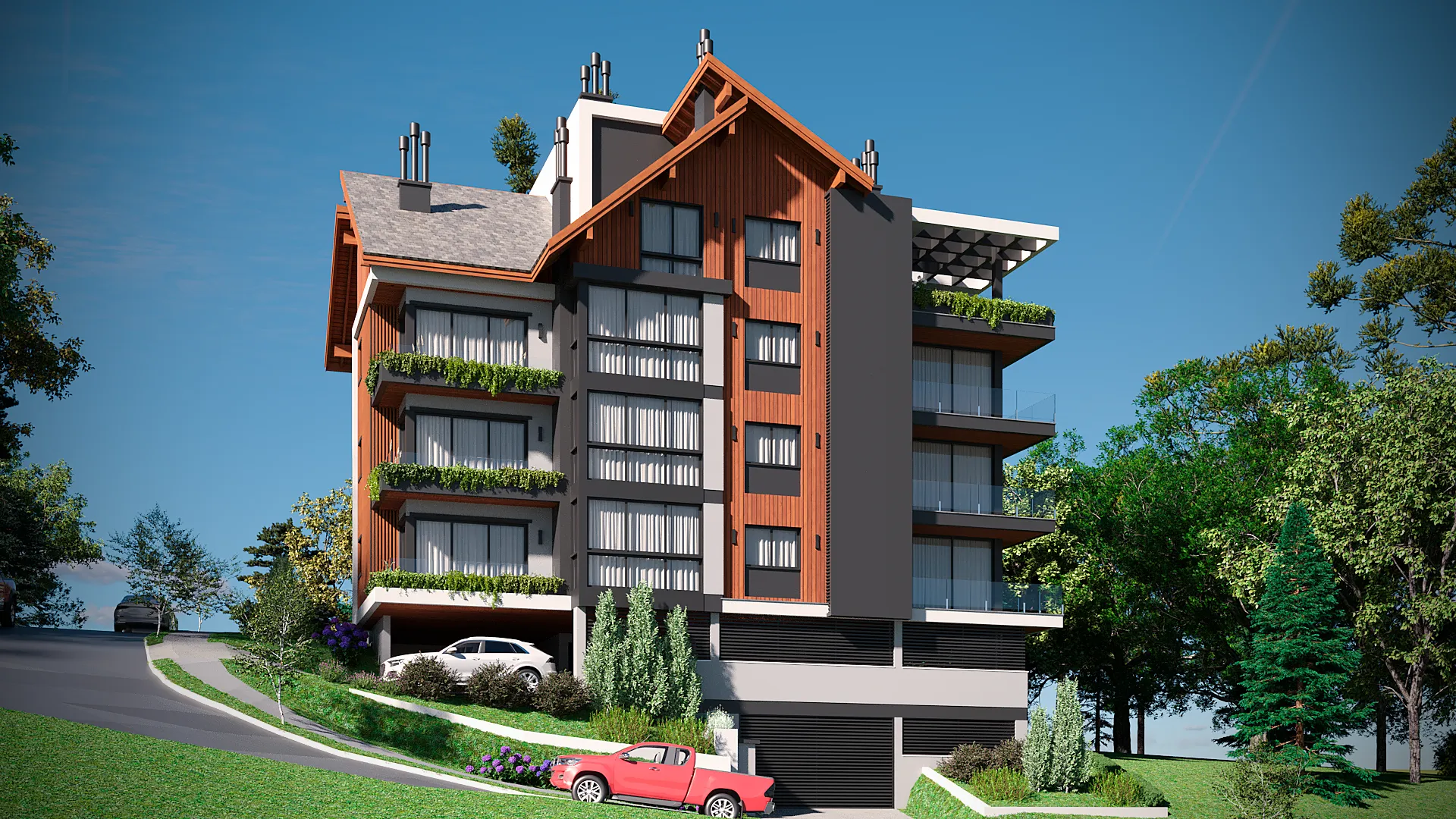 Imagem Apartamento à venda em Gramado, Carniel, com 2 quartos, 49.93m2