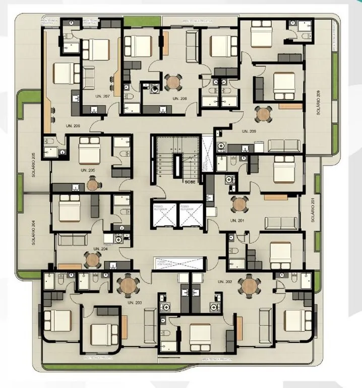 Foto do imóvel Flat à venda, 23 m² por R$ 299.769,20 - Bessa - João Pessoa/PB