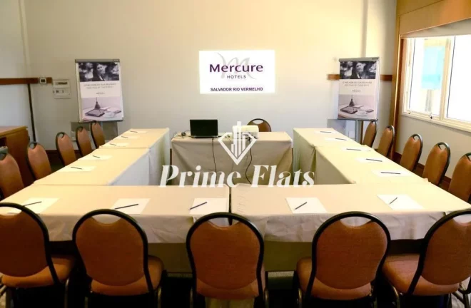 Imagem Flat disponível para venda no Mercure Salvador Rio Vermelho Hotel, com 25m², 1 dormitório e 1 vaga