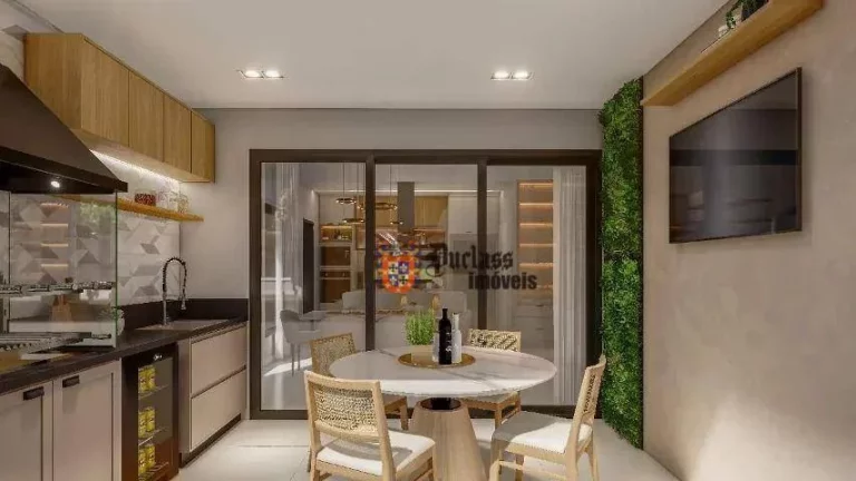 Imagem Casa com 3 dormitórios à venda, 185 m² por R$ 1.390.000,00 - Condomínio Residencial Ile de France - Bragança Paulista/SP