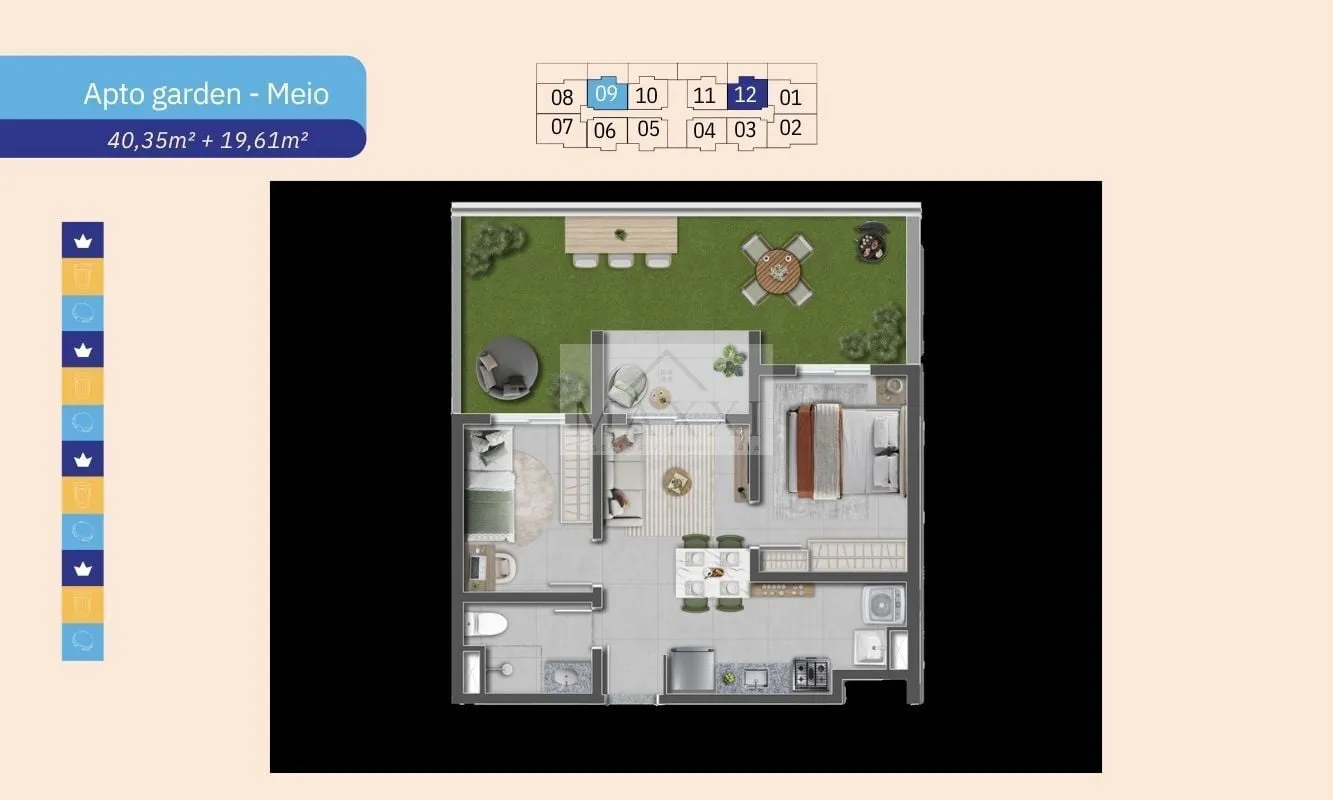 Imagem Novo Enredo Condomínio ~ Vila Isabel - Apartamento em Vila Isabel, Rio de Janeiro/RJ