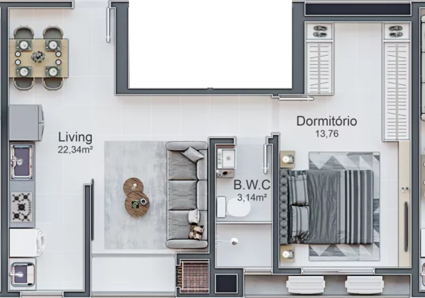 Imagem Celebration Residence - Apartamento à venda no bairro Morretes - Itapema/SC