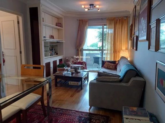 Foto do imóvel Apartamento à venda em Moema, São Paulo-SP: 2 quartos, 1 suíte, 3 banheiros, 2 vagas, 75m² de área!