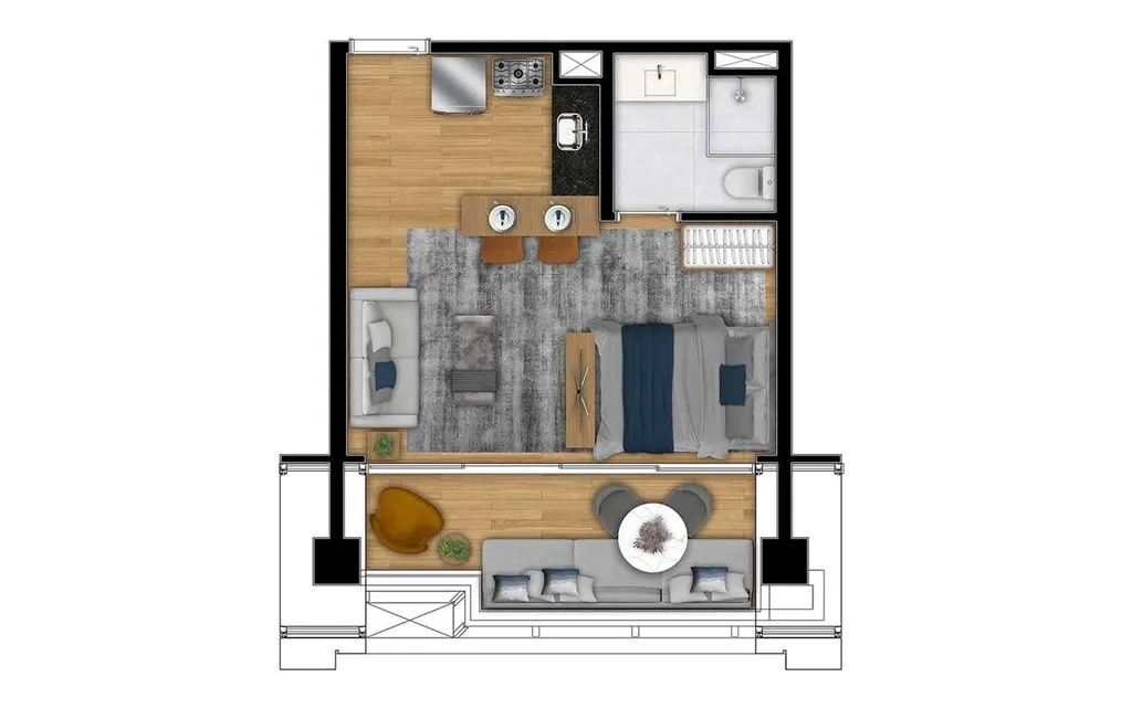 Imagem JK Square Residence - JK Square Residence