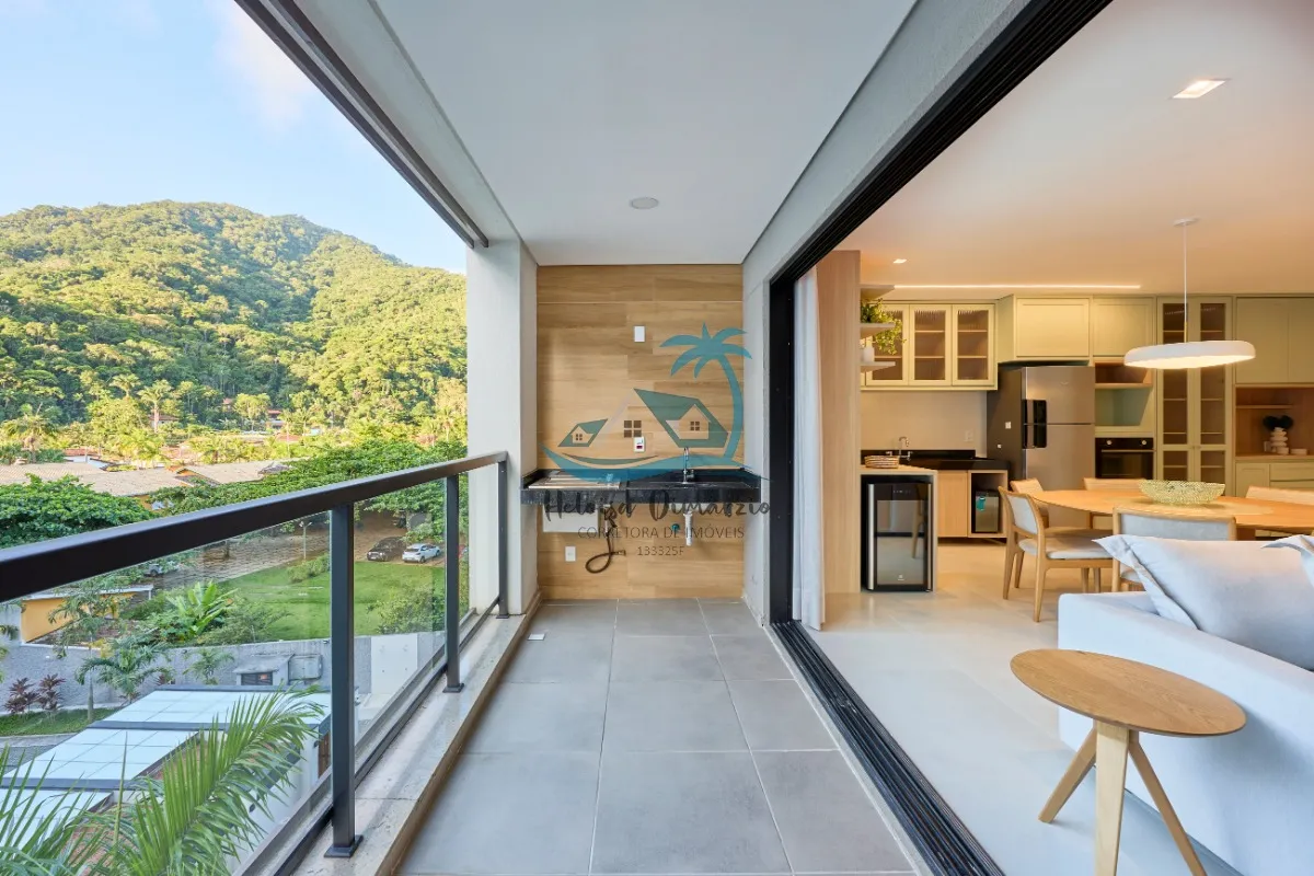 Imagem Apartamento de alto padrão à venda a 70m do mar na Praia da Enseada em Ubatuba