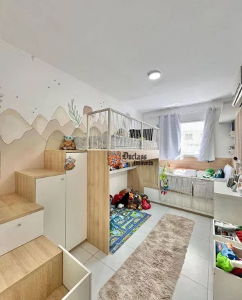Imagem Apartamento com 3 dormitórios à venda, 123 m² por R$ 800.000 - Vila Guilhermina - Praia Grande/SP