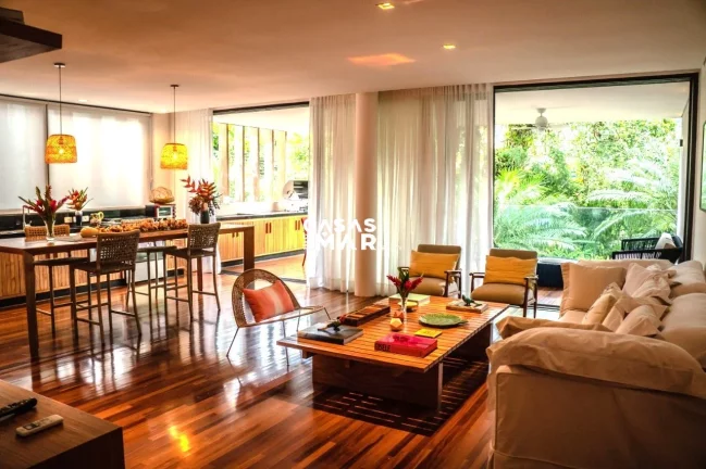 Imagem Apartamento de luxo à beira mar no Frade, Angra dos Reis-RJ: 2 suítes, 3 salas e 2 vagas de garagem