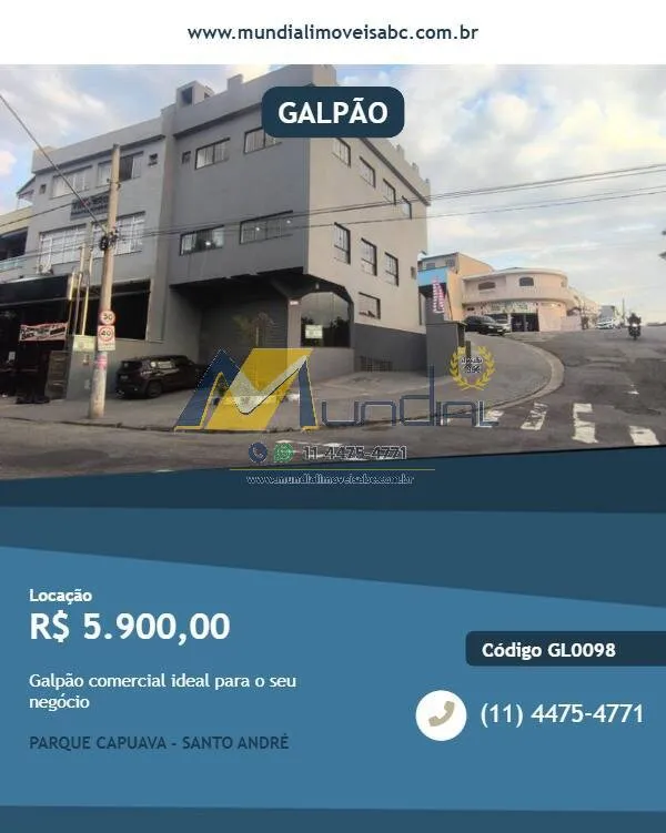 Imagem Galpão comercial ideal para o seu negócio