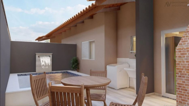 Imagem Casa de Condomínio com 2 Quartos à Venda, 85 m² em Cibratel II - Itanhaém
