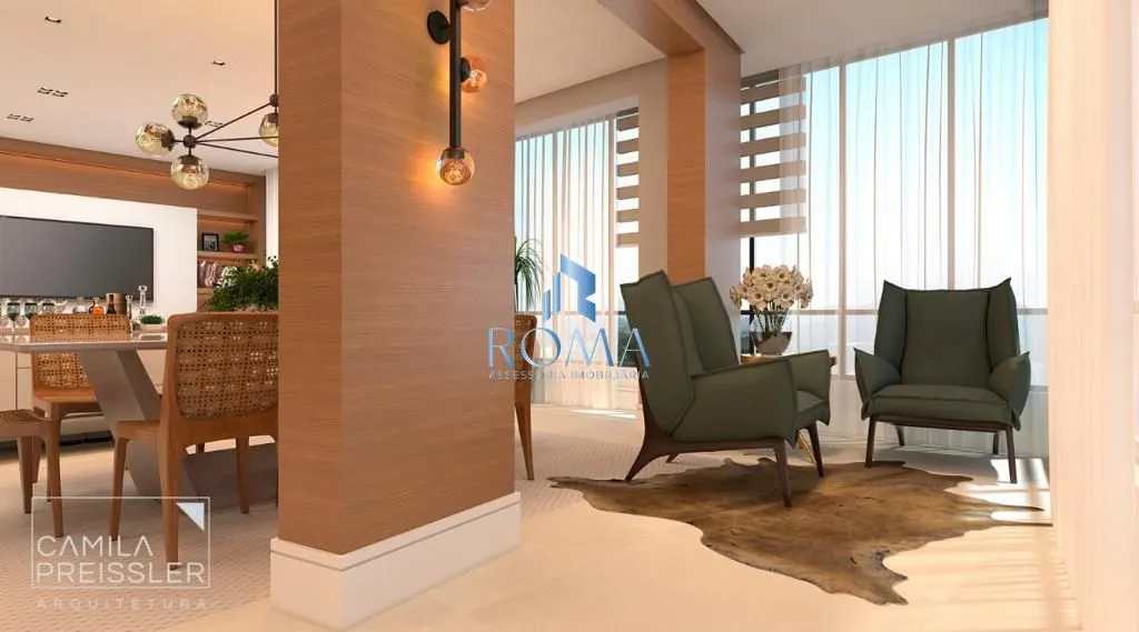 Imagem Apartamento Alto Padrão com 227m², 3 Suítes e Vista Panorâmica em Santa Maria