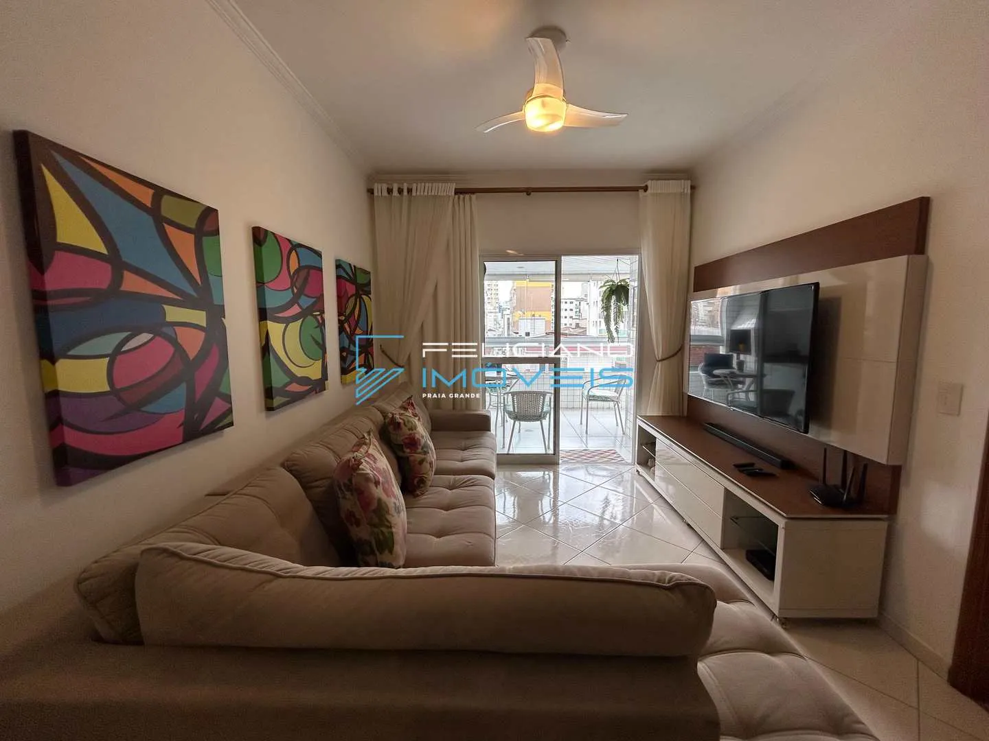 Foto do imóvel Apartamento com 3 quartos, Guilhermina, Praia Grande - R$ 899 mil, Cod: 4951 em Rua Copacabana