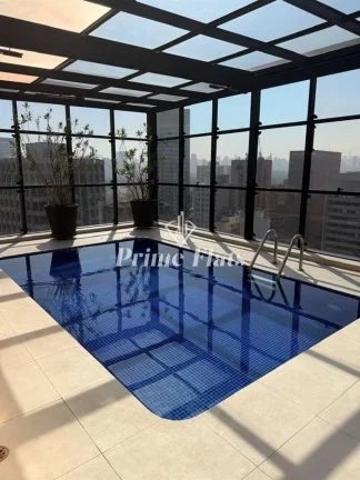 Imagem Flat disponível para venda no Hotel Address Faria Lima by Intercity, com 42m², 1 dormitório e 1 vaga